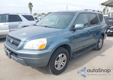 2005 Honda Pilot Ex-L z USA, uszkodzony, nr VIN 2HKYF18525H533565